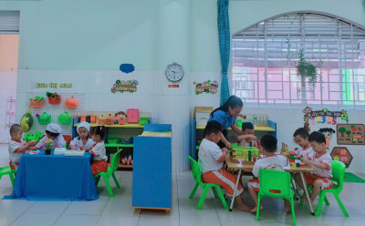 NÂNG CAO CHẤT LƯỢNG CHUYÊN ĐỀ "HOẠT ĐỘNG VUI CHƠI" TẠI TRƯỜNG MẦM NON HÒA PHÚ