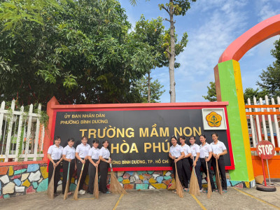 CHI BỘ TRƯỜNG MẦM NON HÒA PHÚ RA QUÂN THỰC HIỆN MÔ HÌNH "DÂN VẬN KHÉO", BIẾN NGHỊ QUYẾT THÀNH HÀNH ĐỘNG THIẾT THỰC