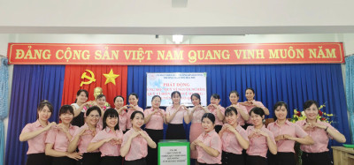 TRƯỜNG MẦM NON HÒA PHÚ PHÁT ĐỘNG ỦNG HỘ "QUỸ VÌ NGƯỜI NGHÈO" VÀ "QUỸ VÌ BIỂN ĐẢO QUÊ HƯƠNG" NĂM 2026