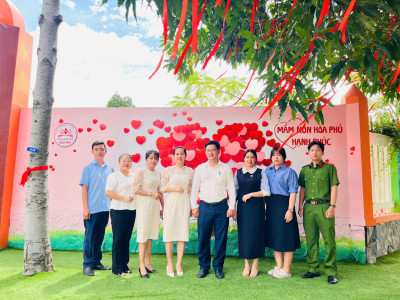 TRƯỜNG MẦM NON HÒA PHÚ SẴN SÀNG CHO NĂM HỌC MỚI 2026 – 2027 ĐƯỢC SỰ CHĂM LO TOÀN DIỆN CỦA ĐẢNG ỦY VÀ CHÍNH QUYỀN ĐỊA PHƯƠNG