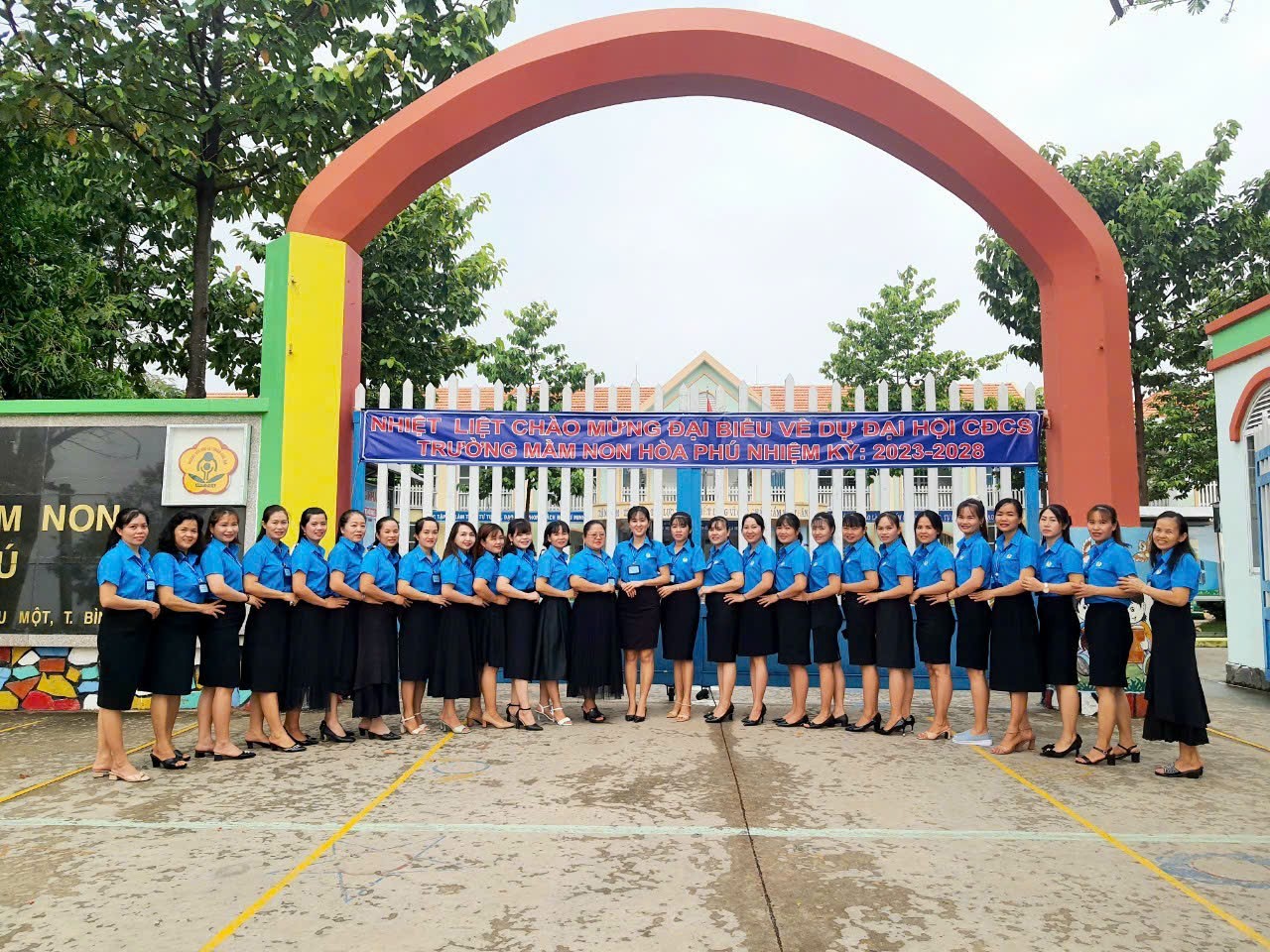 ĐẠI HỘI CĐCS TRƯỜNG MN HÒA PHÚ