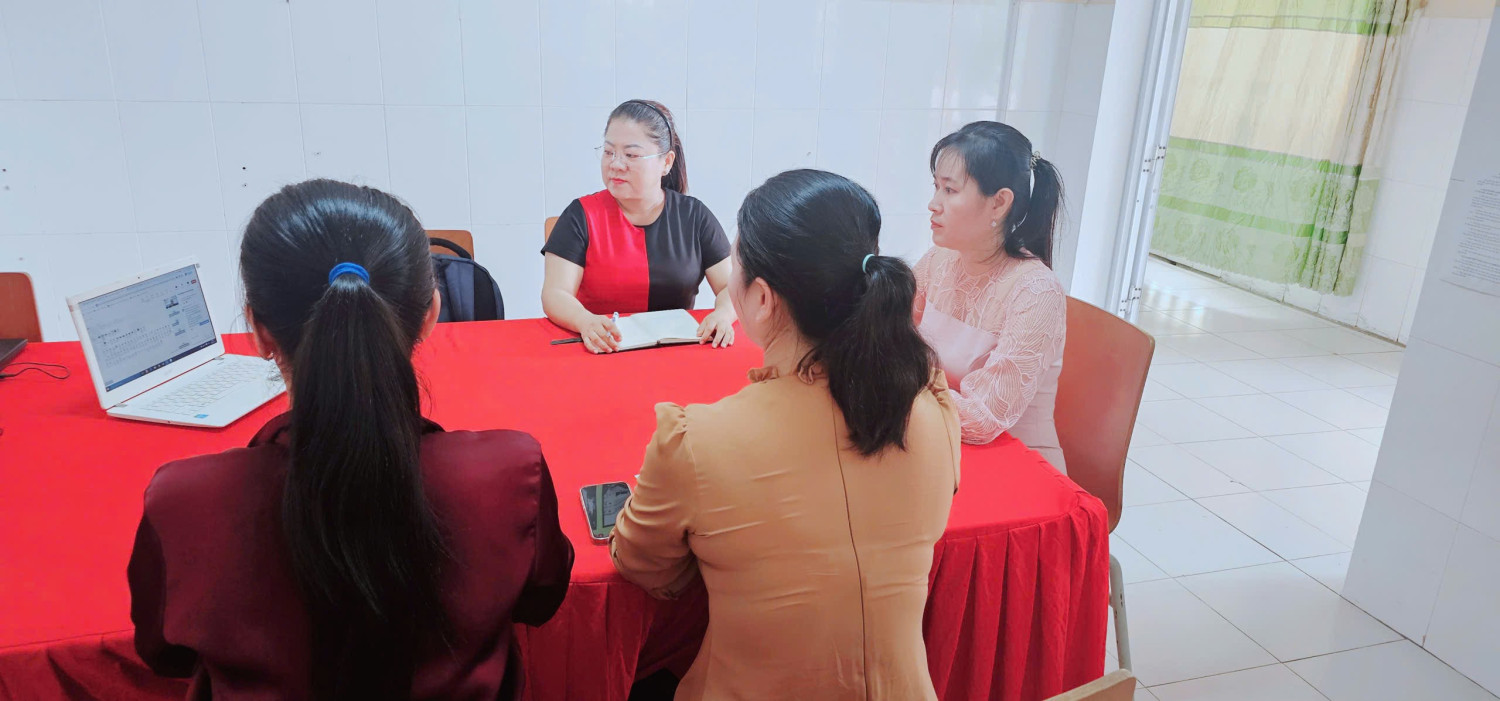 TRƯỜNG MẦM NON HÒA PHÚ THAM GIA TẬP HUẤN NÂNG CAO HIỆU QUẢ VẬN HÀNH CỔNG THÔNG TIN ĐIỆN TỬ